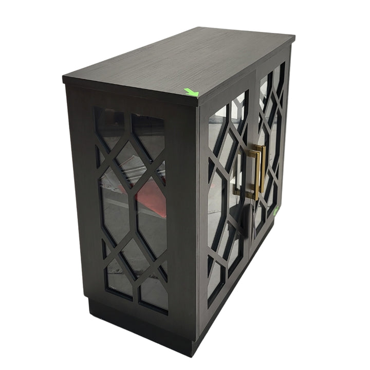 Loxley Rowe Ari Accent Cabinet with Glass Doors
