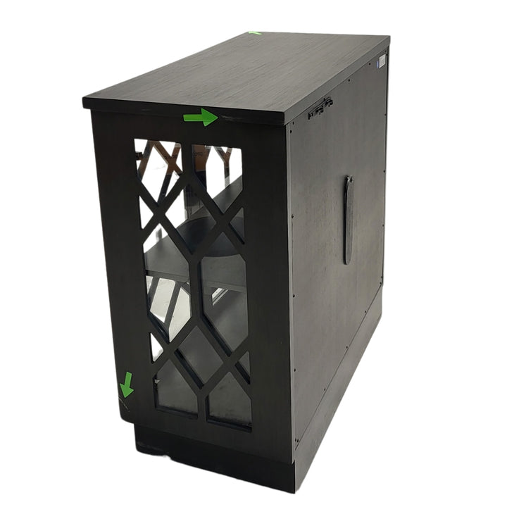 Loxley Rowe Ari Accent Cabinet with Glass Doors