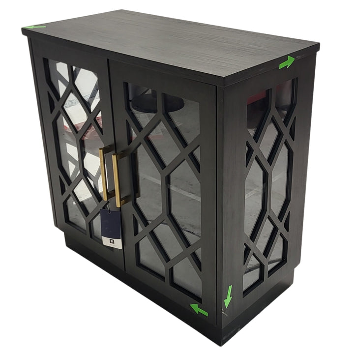 Loxley Rowe Ari Accent Cabinet with Glass Doors