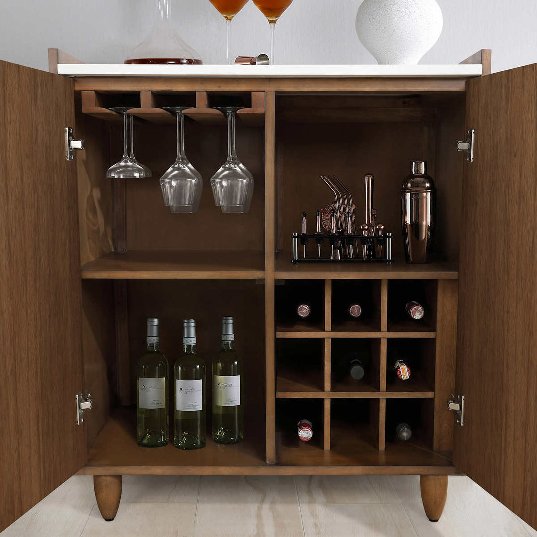 Loxley Rowe - 81.3 cm (32 in) bar cabinet with storage