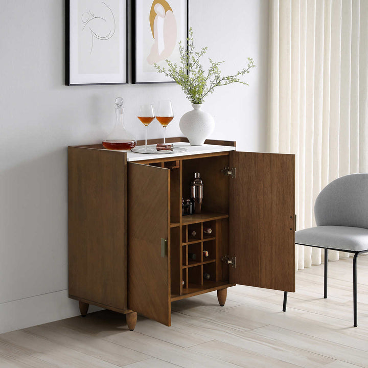 Loxley Rowe - 81.3 cm (32 in) bar cabinet with storage