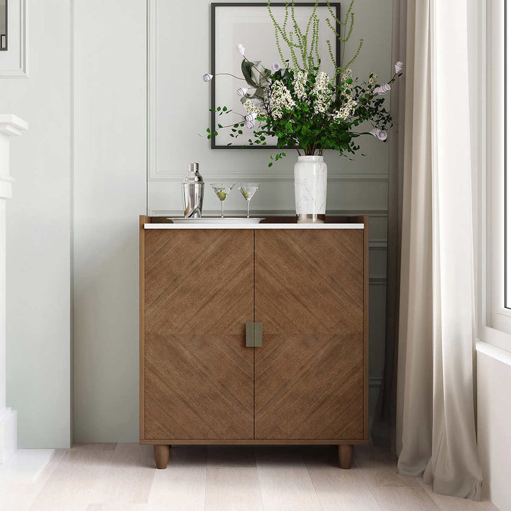Loxley Rowe - 81.3 cm (32 in) bar cabinet with storage