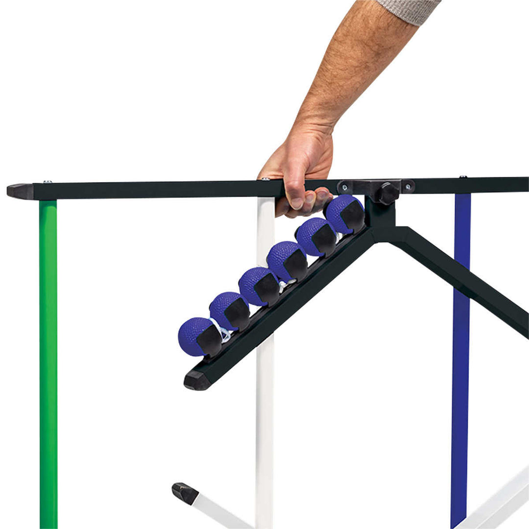 EastPoint 2-in-1 Ladder Ball and Bottle Shooter Set