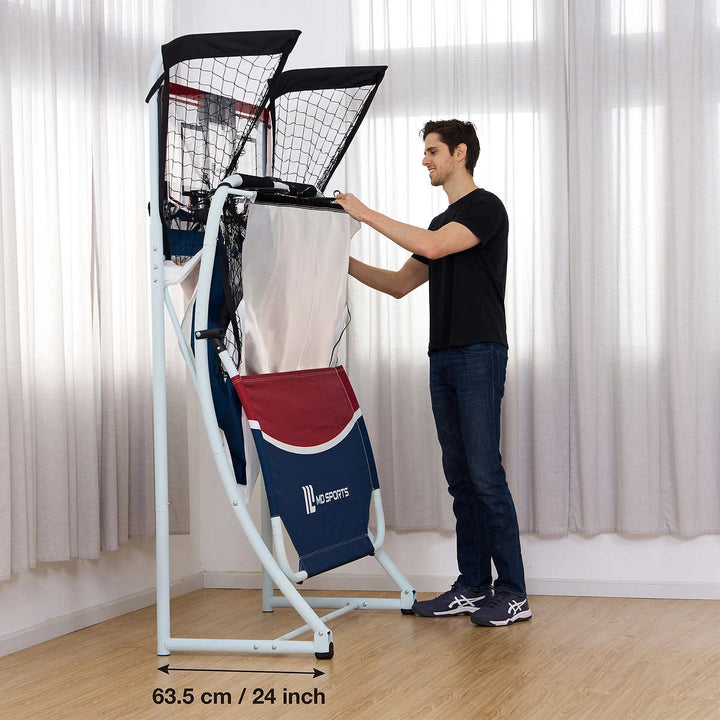 EZ Fold 2-Player Arcade Basketball Game