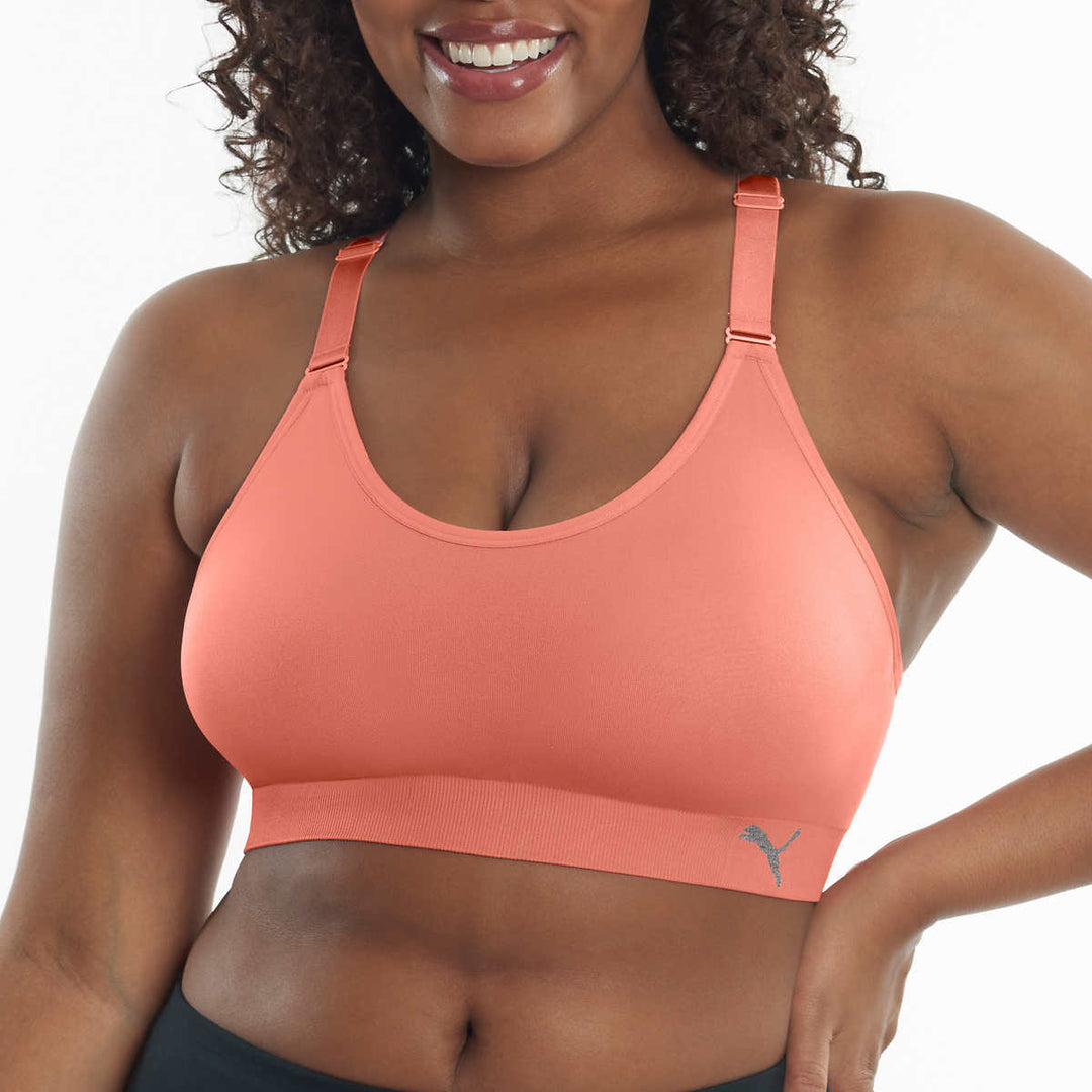 Puma - Soutien-gorge de sport, paquet de 3
