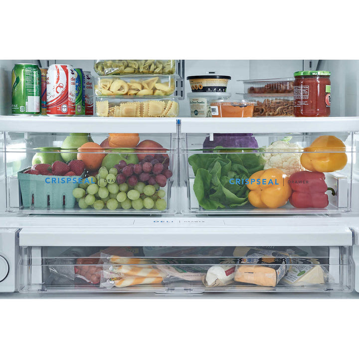 Frigidaire - Réfrigérateur à portes françaises - 36 po. 28,8 pi³