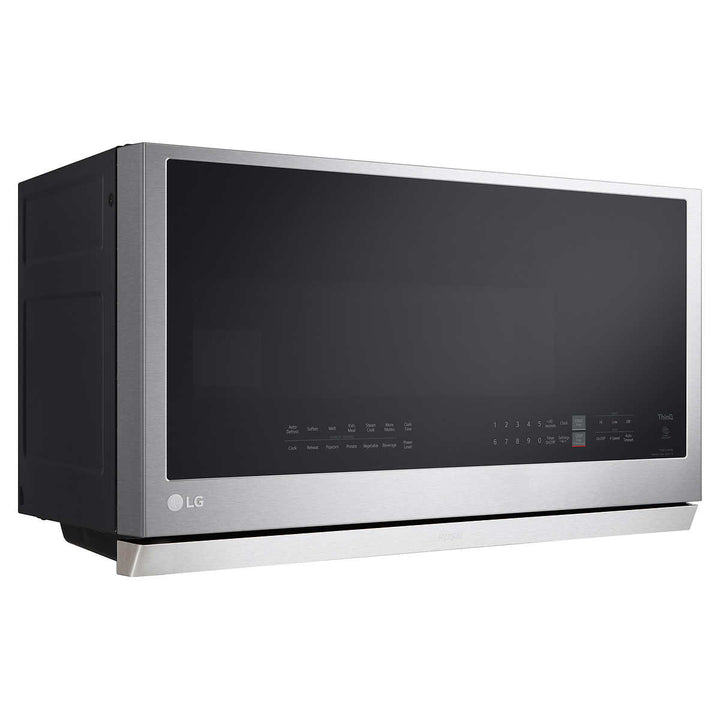 LG - Micro-ondes intelligent avec hotte intégrée de 2,1 pi³