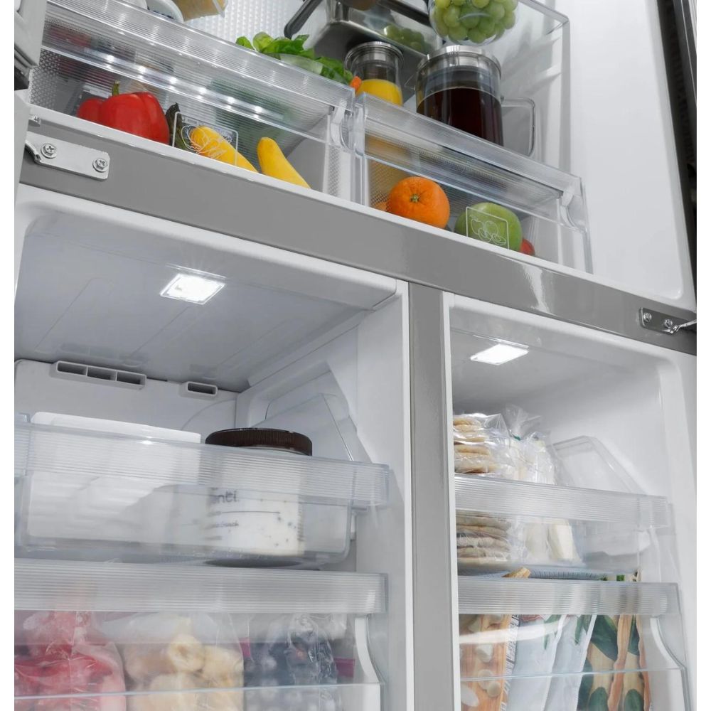 Haier - Réfrigérateur à quatre portes 16,4 pi³