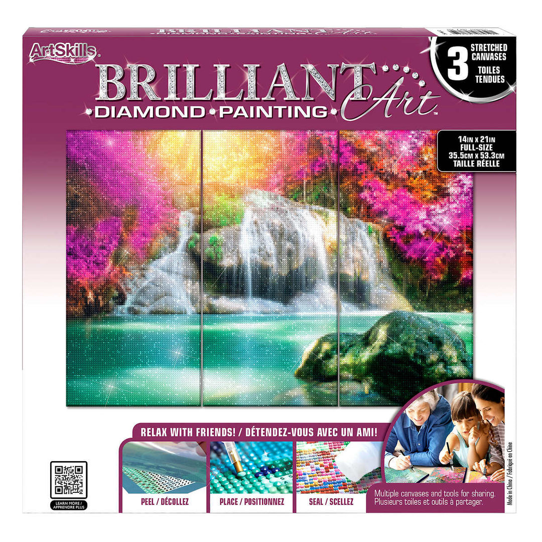 ArtSkills Brilliant Art Diamond Painting Kit - 3-Pack