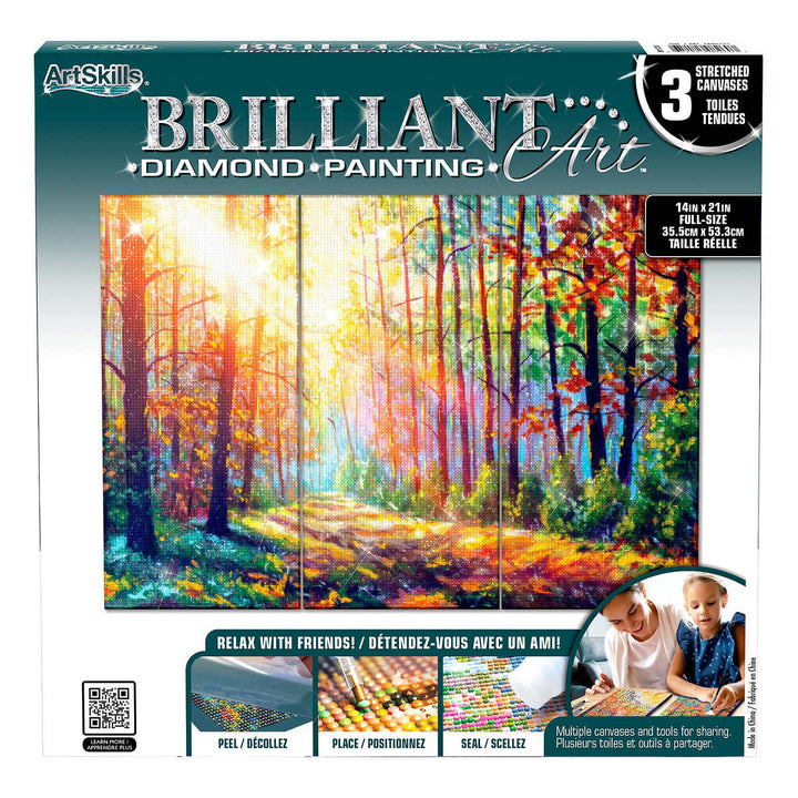 ArtSkills Brilliant Art Diamond Painting Kit - 3-Pack