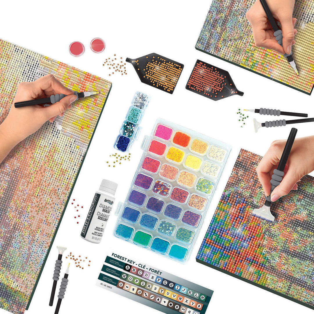 ArtSkills Brilliant Art Diamond Painting Kit - 3-Pack