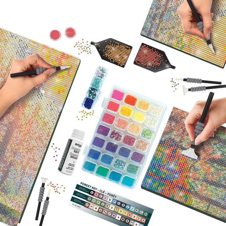 ArtSkills Brilliant Art Diamond Painting Kit - 3-Pack