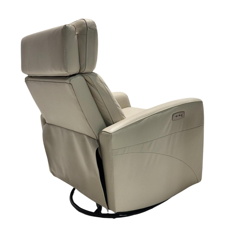 Gilman Creek Furniture Leather Swivel Recliner