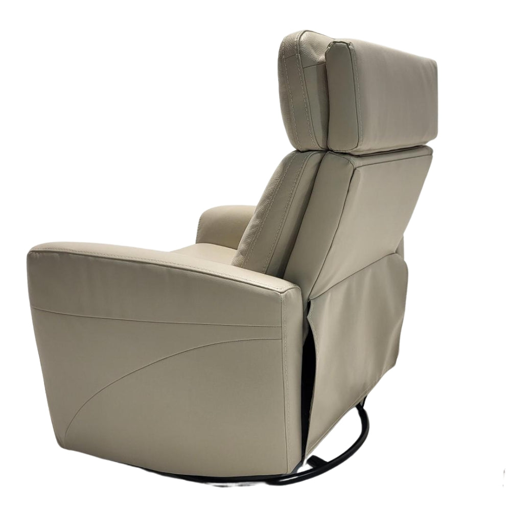 Gilman Creek Furniture Leather Swivel Recliner