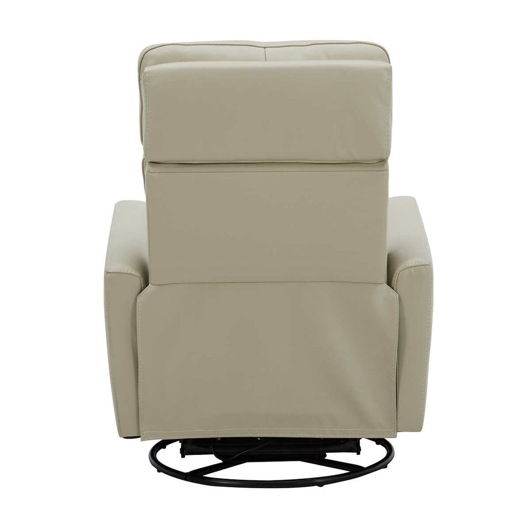 Gilman Creek Furniture Leather Swivel Recliner