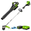 Greenworks Pro Brushloess Trimmer and Blower Combo Kit