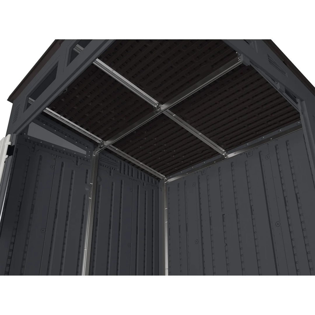 Suncast - Abri de jardin moderne 6 pi x 5 pi