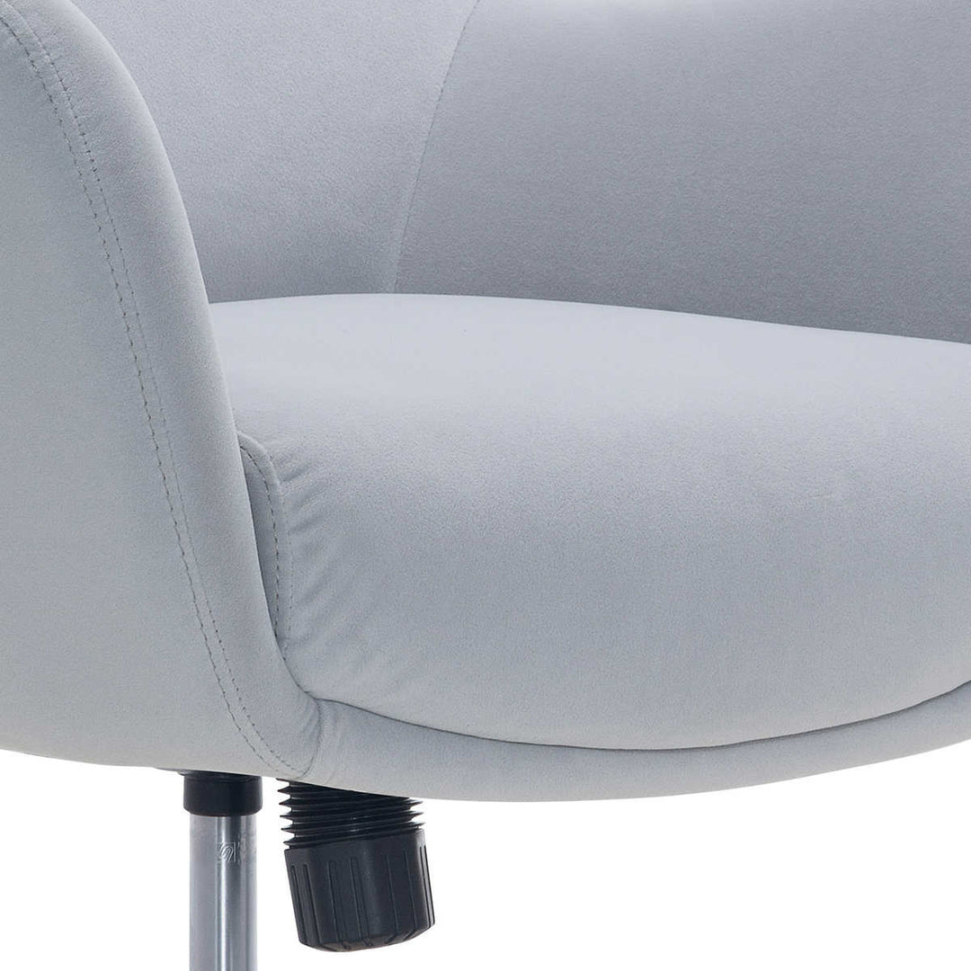 Lillian August Elyse - Fauteuil de bureau en tissu en velours