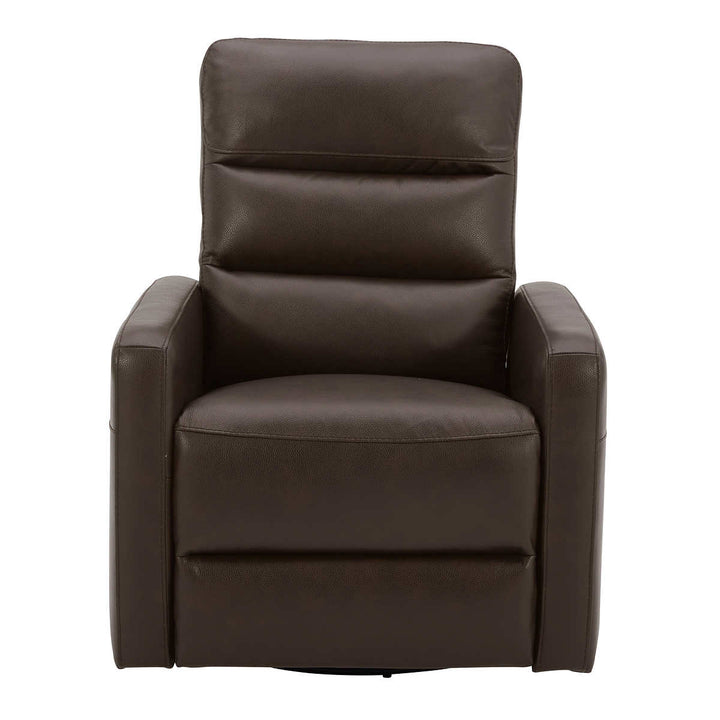 Gilman Creek Power Swivel Leather Recliner