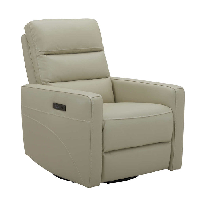 Gilman Creek Power Swivel Leather Recliner