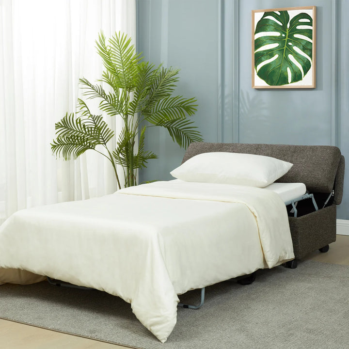 Emorie - Pouf qui se transforme en lit