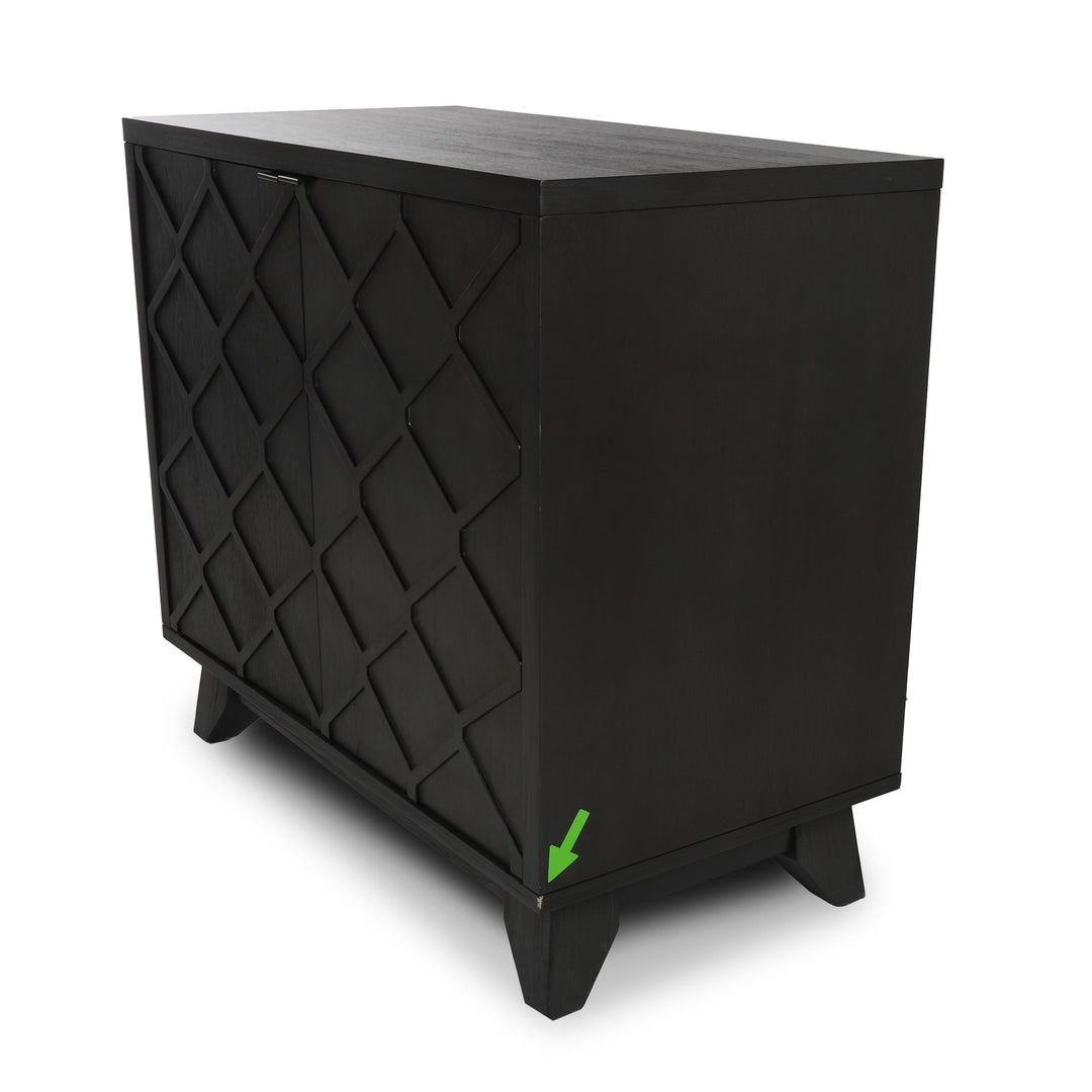 Napa River Furnishings Casino Accent Cabinet