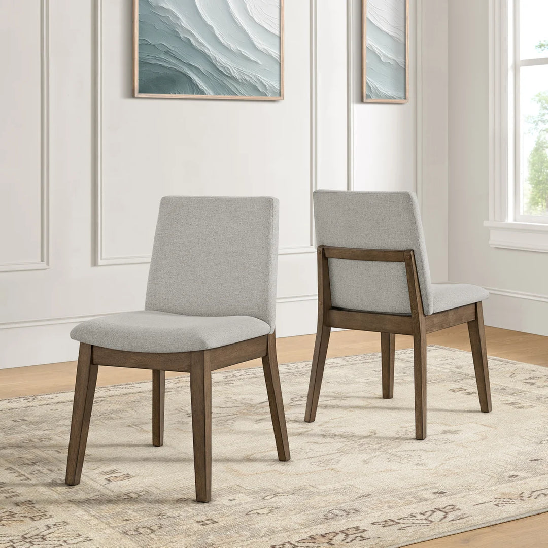 Bayside Furnishings - Chaise de salle à manger Leila, paquet de 2