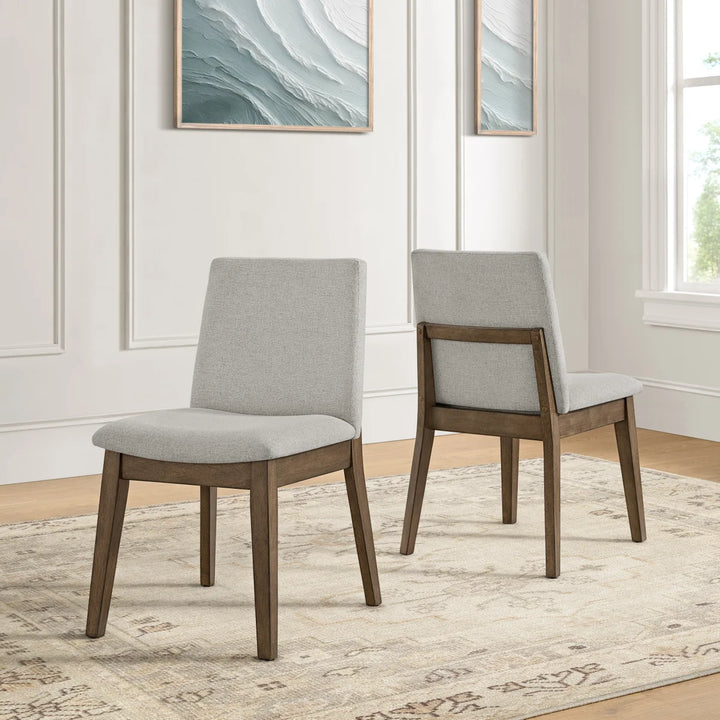 Bayside Furnishings - Chaise de salle à manger Leila, paquet de 2