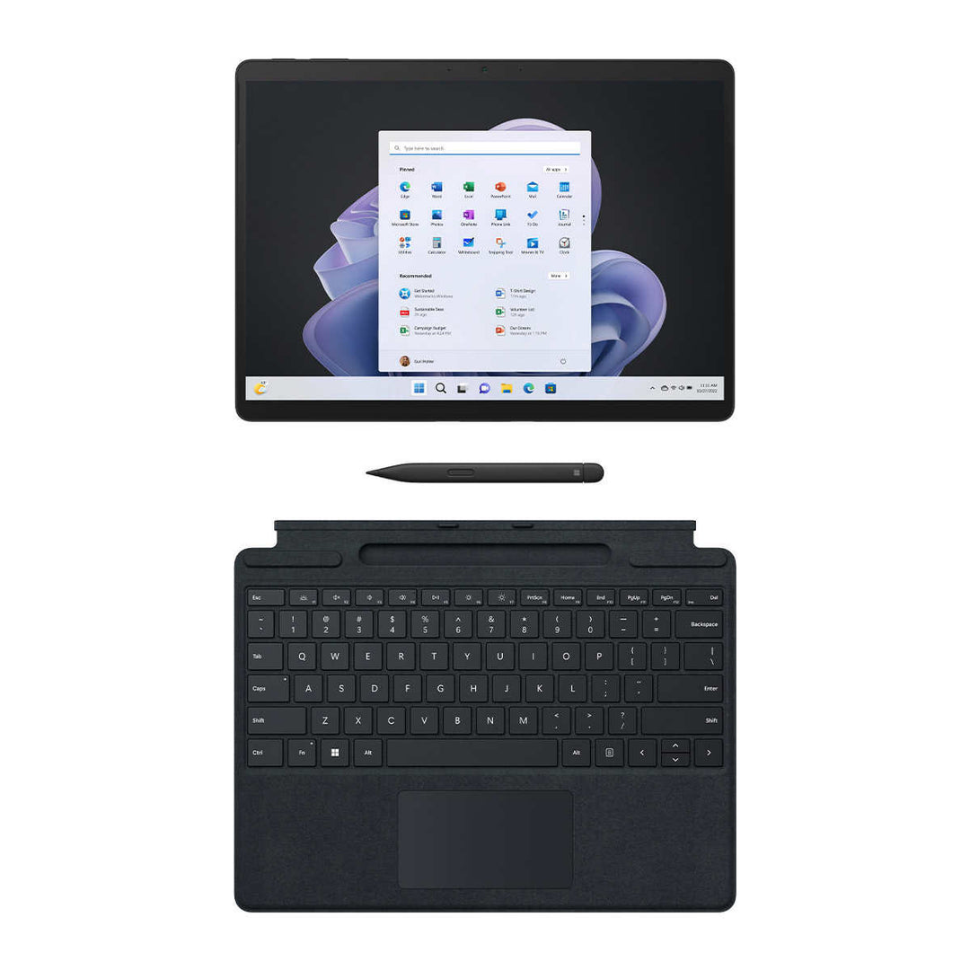 Ensemble Microsoft Surface Pro 9 - Plateforme Intel Evo Intel Core i7-1255U