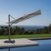 SunVilla - 10 ft (3 m) LED Aluminum Umbrella