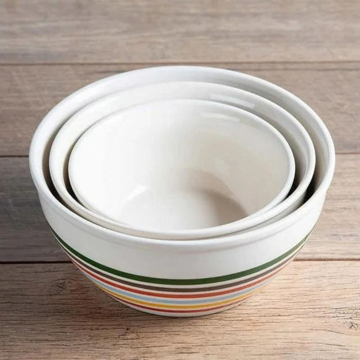 Baum 3-Piece Striped Bowl Set
