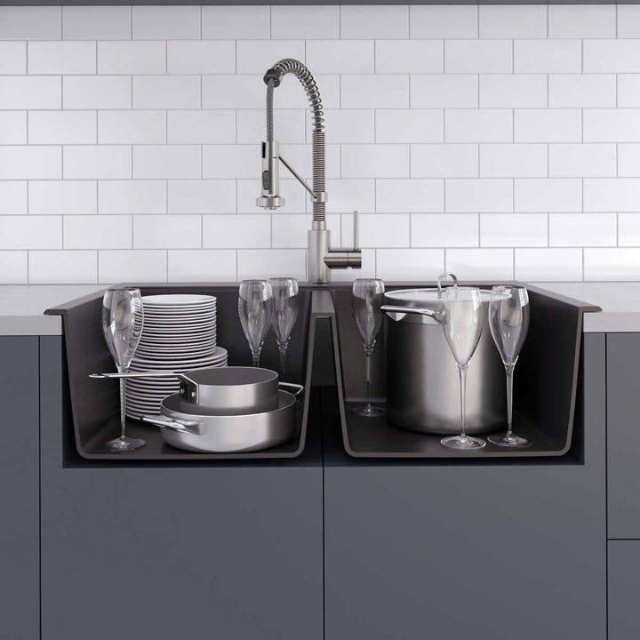 Kraus Double Bowl Sink