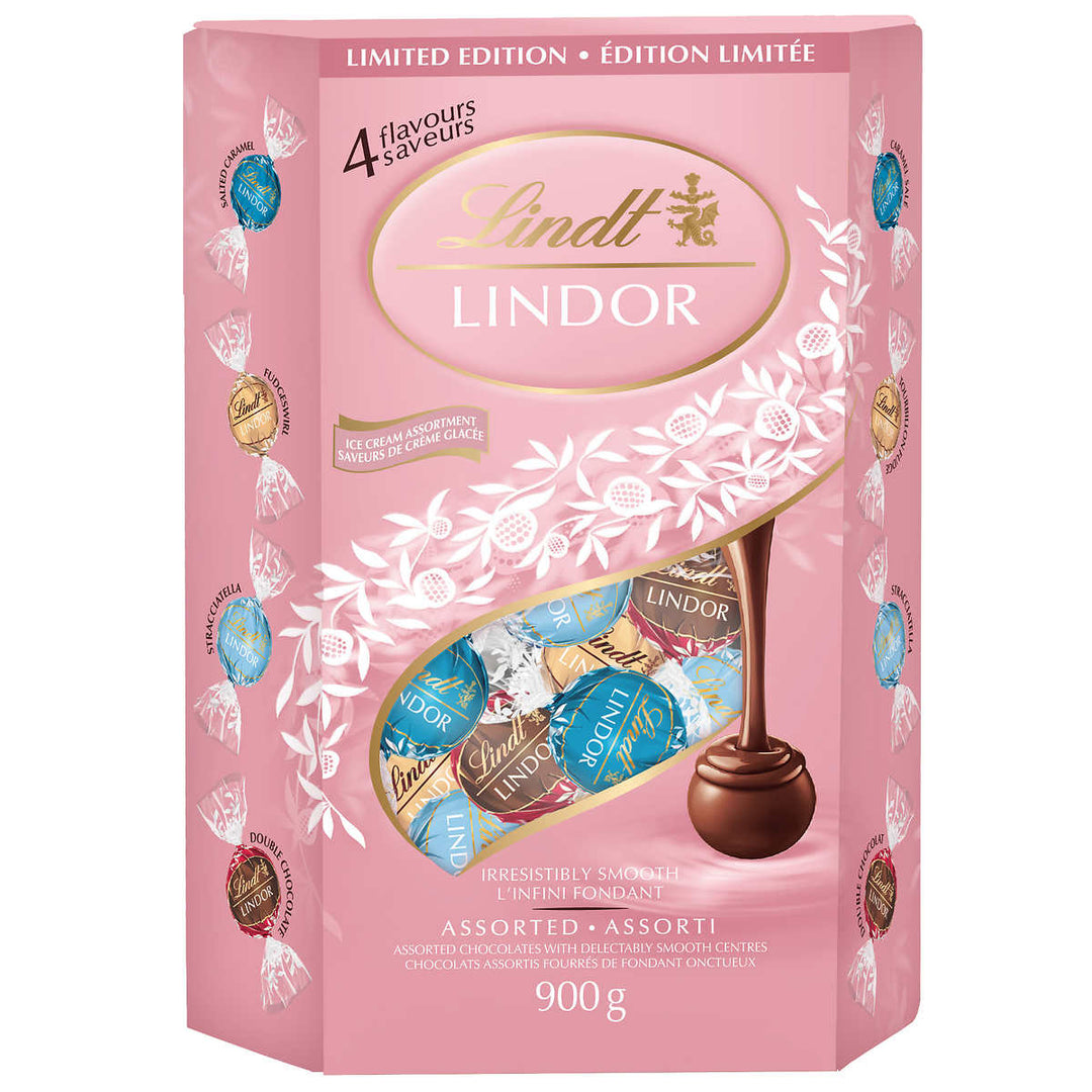 Lindt Lindor Truffles Assorted Ice Cream Flavor, 900g