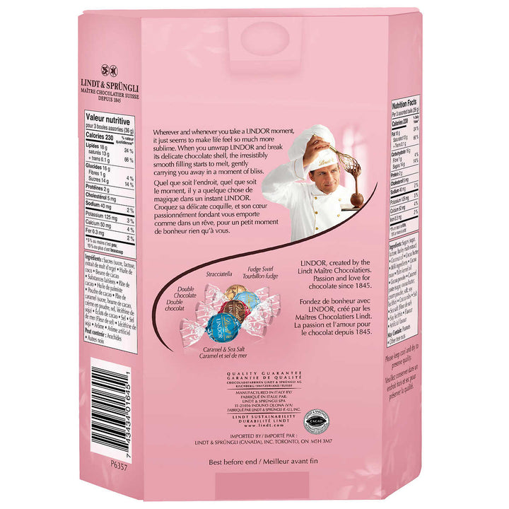 Lindt Lindor Truffles Assorted Ice Cream Flavor, 900g