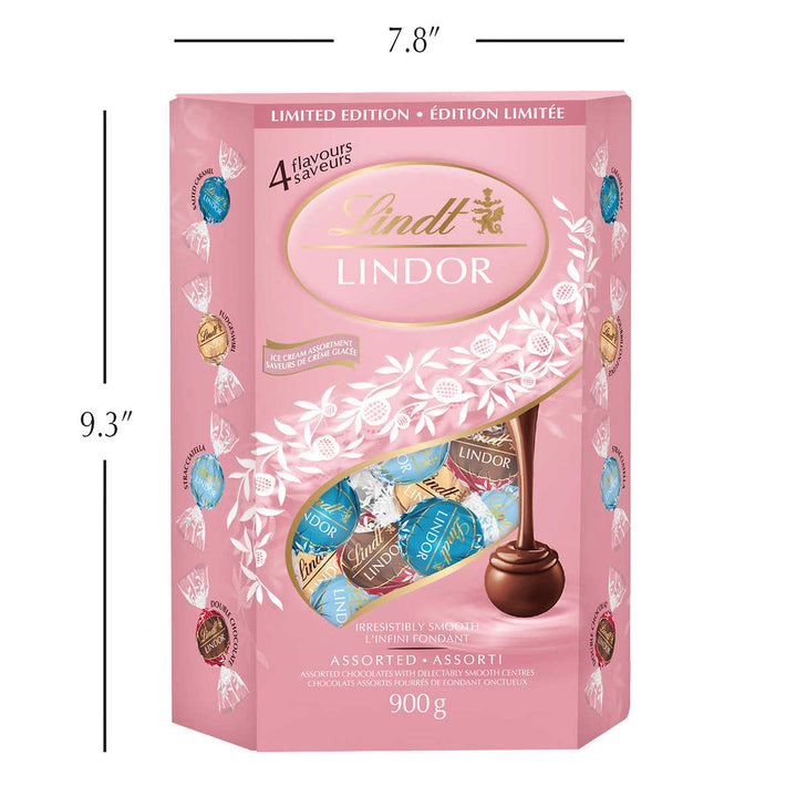 Lindt Lindor Truffles Assorted Ice Cream Flavor, 900g