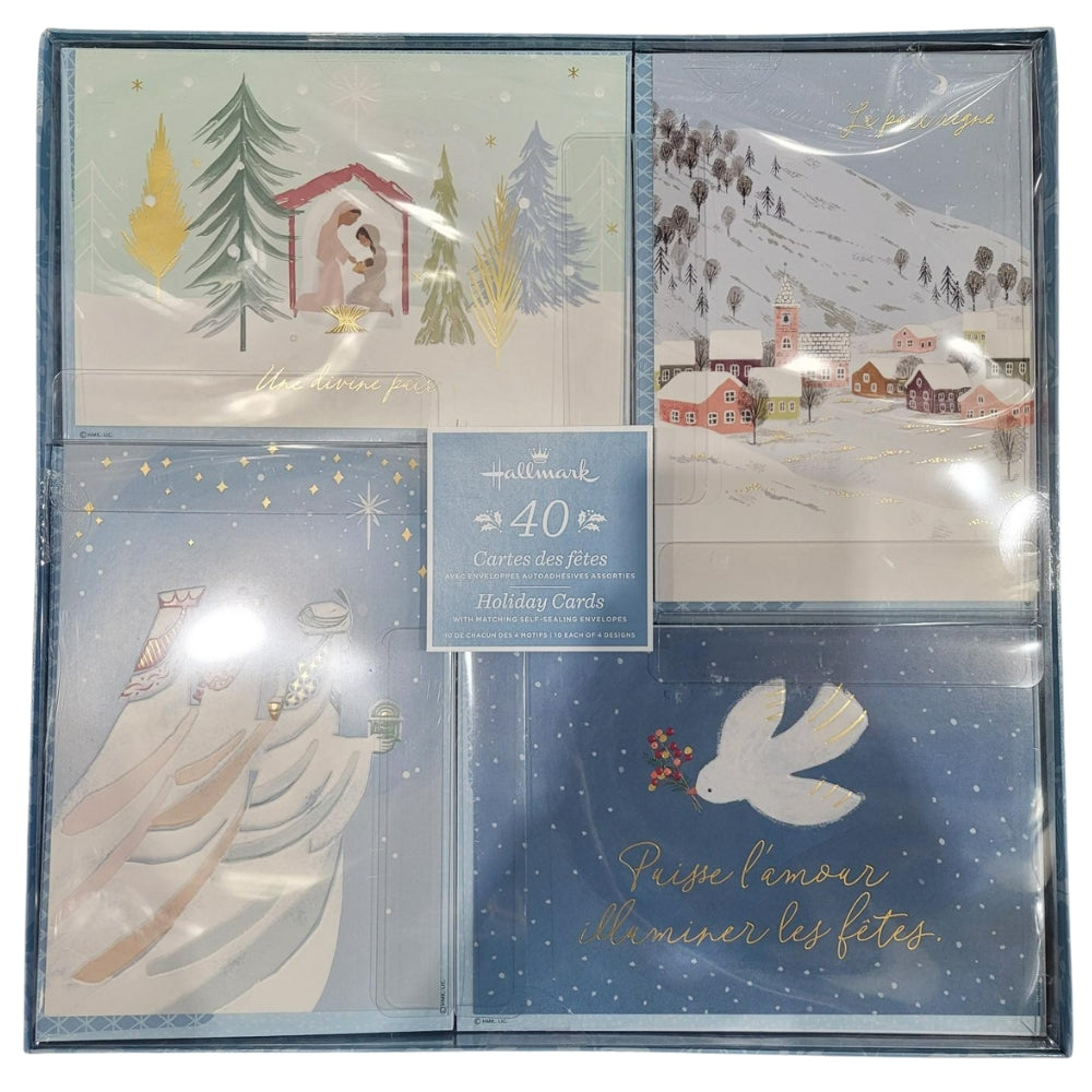 Hallmark Christmas Cards - 40-Pack
