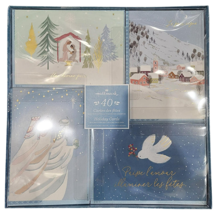 Hallmark Christmas Cards - 40-Pack