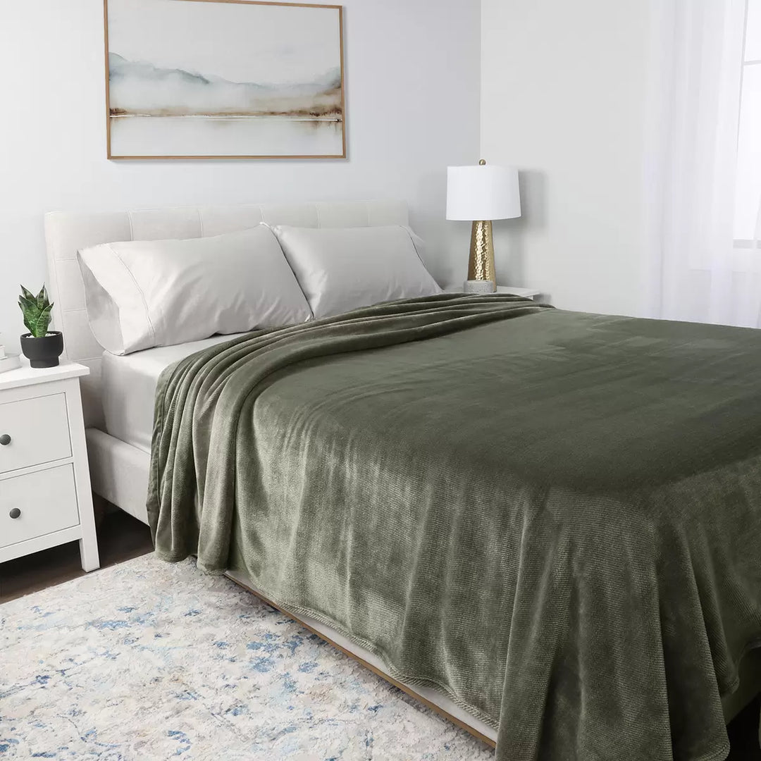 Kirkland Signature Plush Blanket