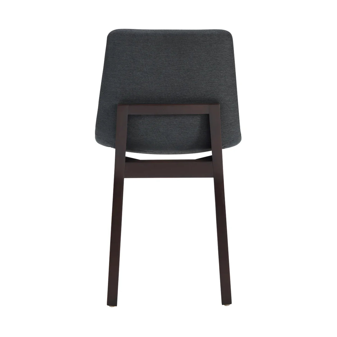 Aiden & Ivy - Chaises de salle à manger en tissu , paquet de 2