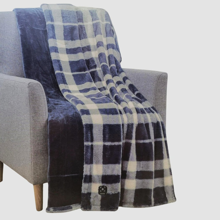 Berkshire - Couverture chauffante en fausse fourrure