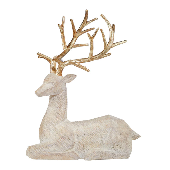 5-Piece Christmas Trees and Deer Family Set