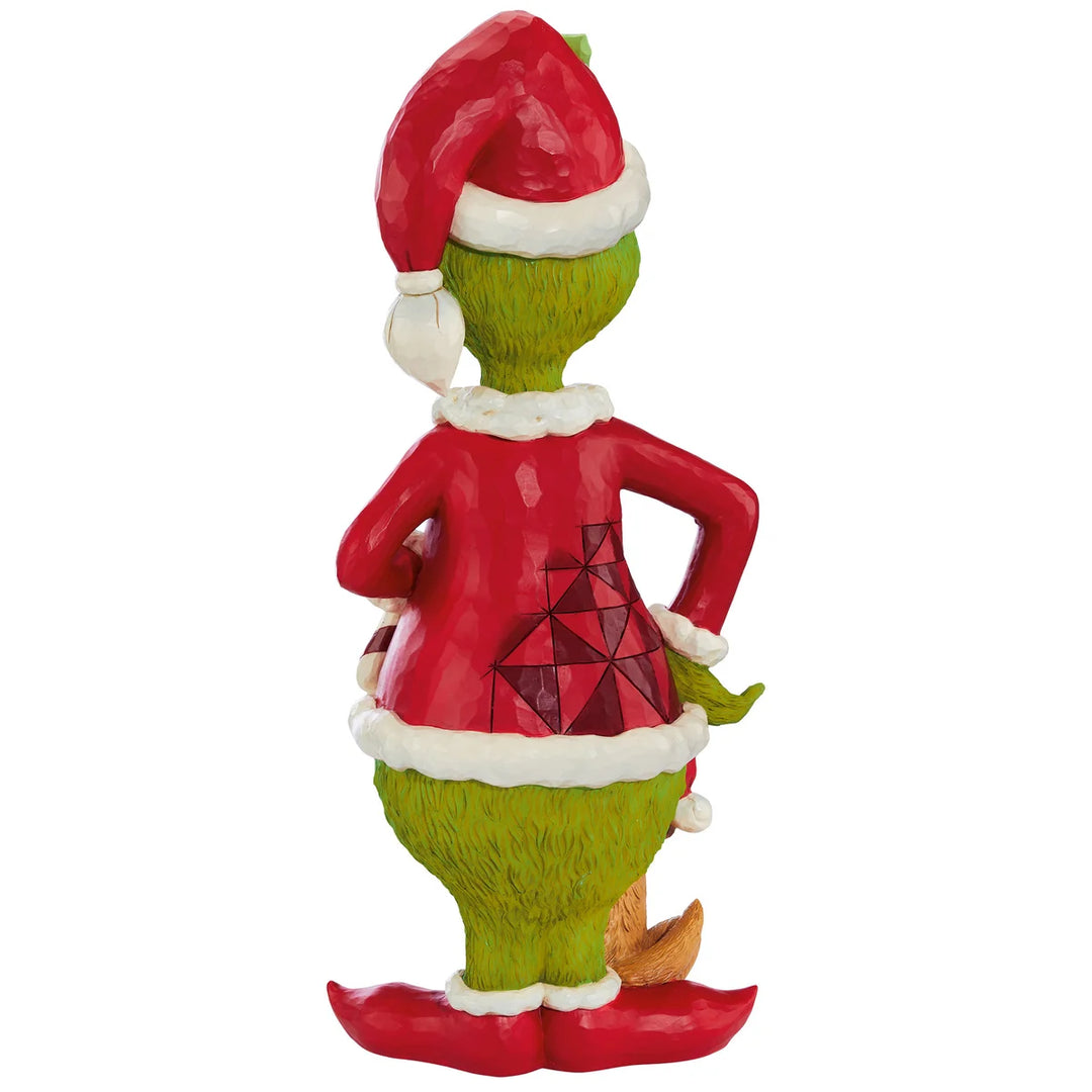 Jim Shore Grinch and Max Holiday Statue