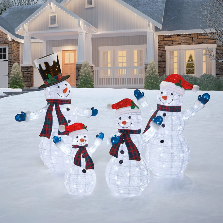 4-Piece Snowman Set