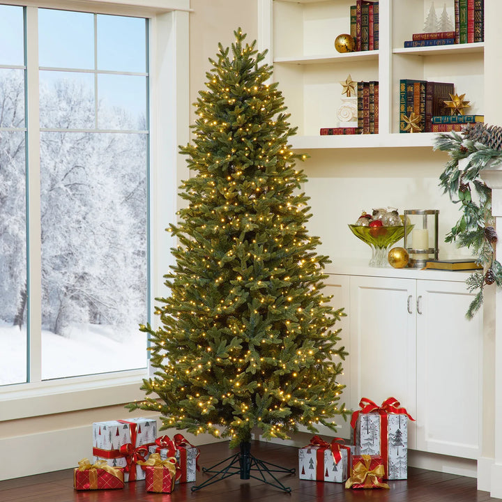Aspen Pre-Lit Slim Artificial Christmas Tree - 1.9 m