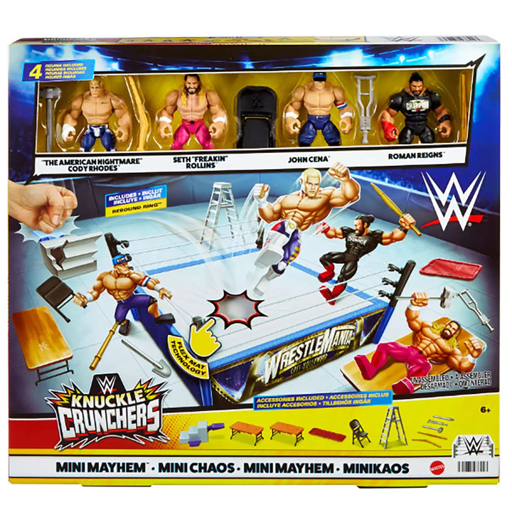 Mattel WWE Ring with Figure