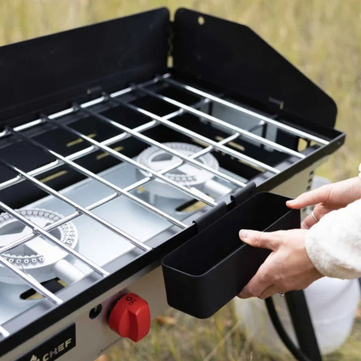 Camp Chef - Réchaud 3 brûleurs avec grille Tundra