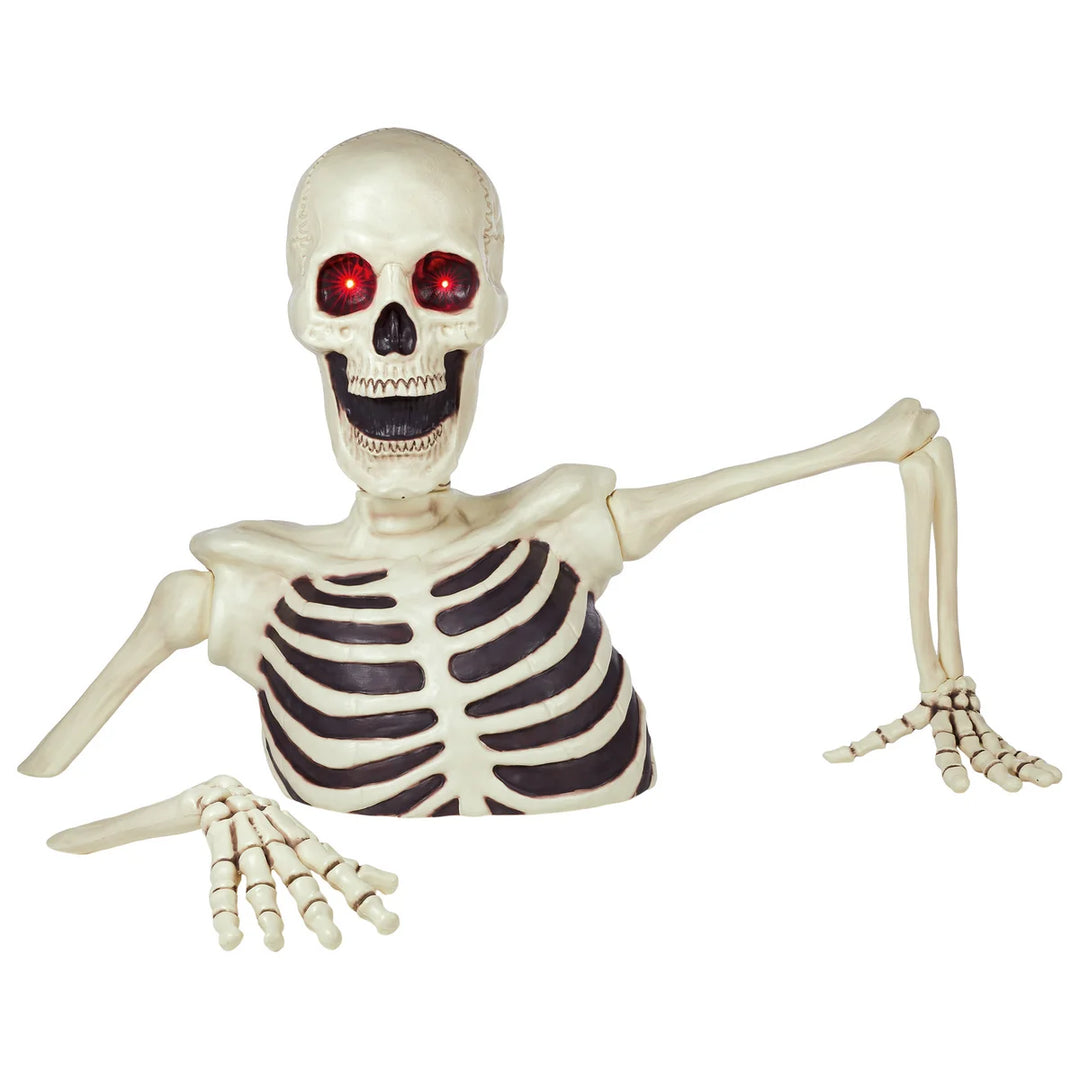 Halloween Giant Ground Breaking Skeleton