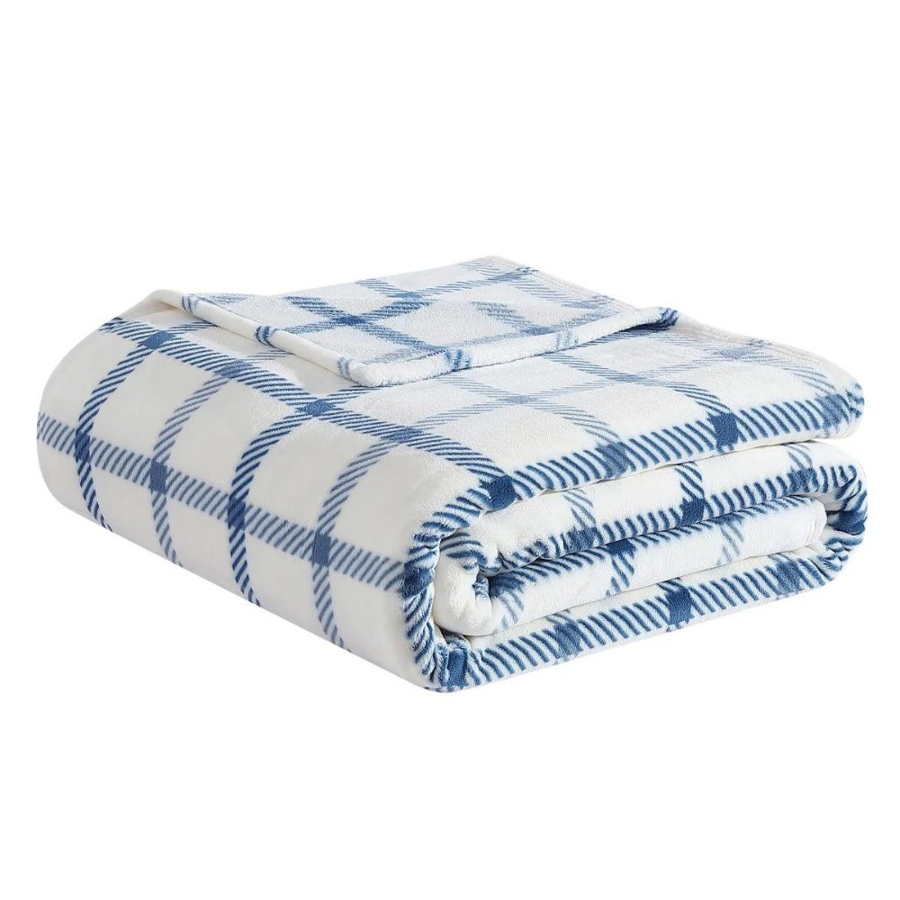 French Connection Home Plush Throw