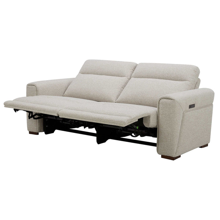 Aiden & Ivy - Fabric sofa with power recline