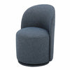Gilman Creek - Chaise de salle à manger pivotante en tissu Kali